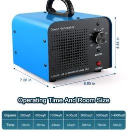 electrodomesticos - 0zone Generador, 30000mg/h 0zone máquina ionizador para el hogar/sótano/humo 1