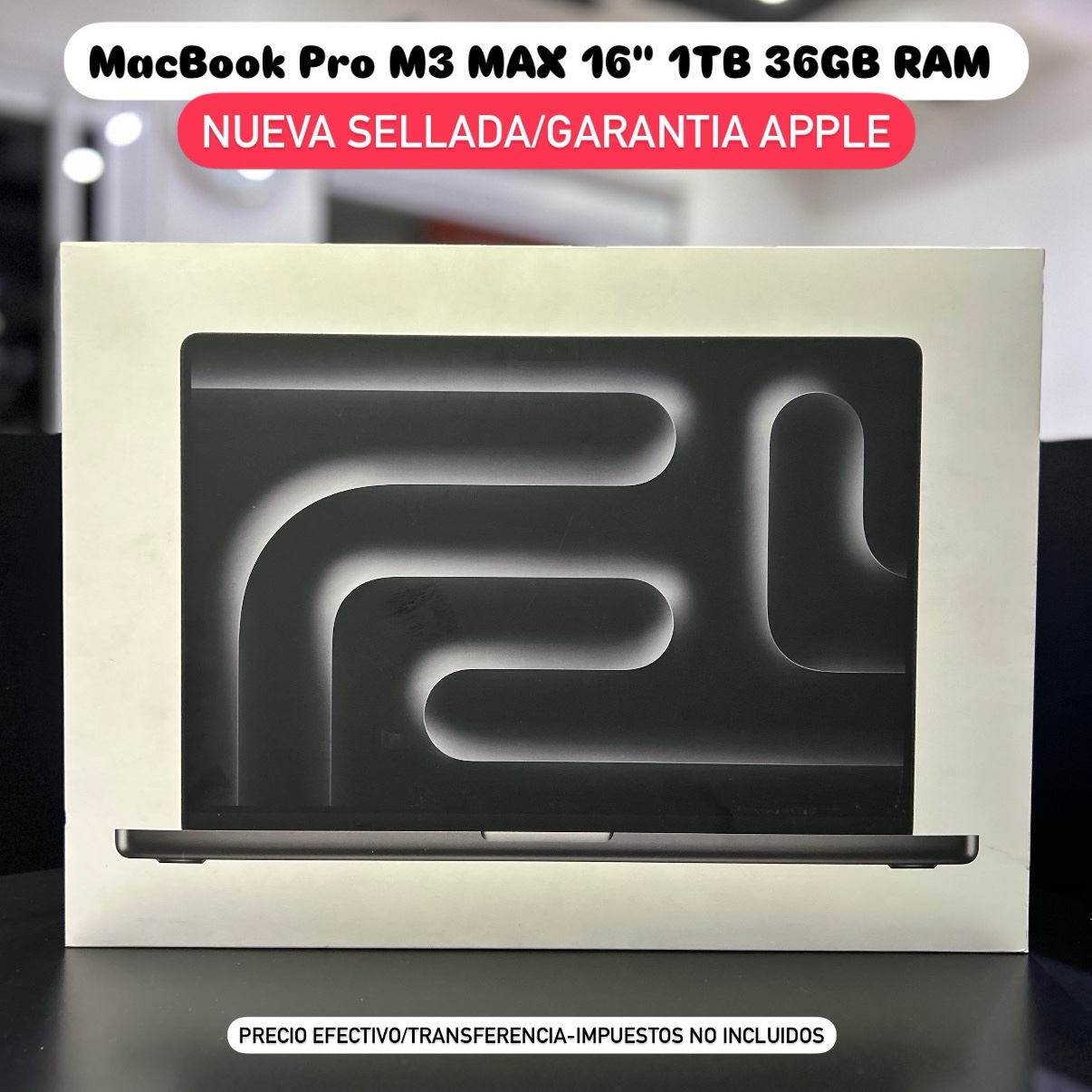 computadoras y laptops - MACBOOK PRO M3 MAX 16" 1TB SSD 36GB RAM SELLADAS OFERTA🔥