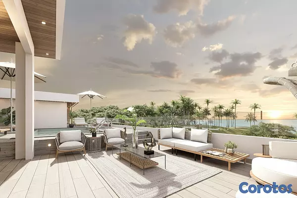 casas vacacionales y villas - Villa de Lujo en Cap Cana Con vista al mar y Punta 6