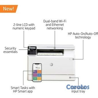 impresoras y scanners - MULTIFUNCIONAL LASER A COLOR HP LASERJET PRO PRINTER,SCANER,COPIA,-WI-FI ,LAN   2