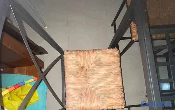 decoración y accesorios - Comedor de IKEA con 6 sillas y una lámpara  6