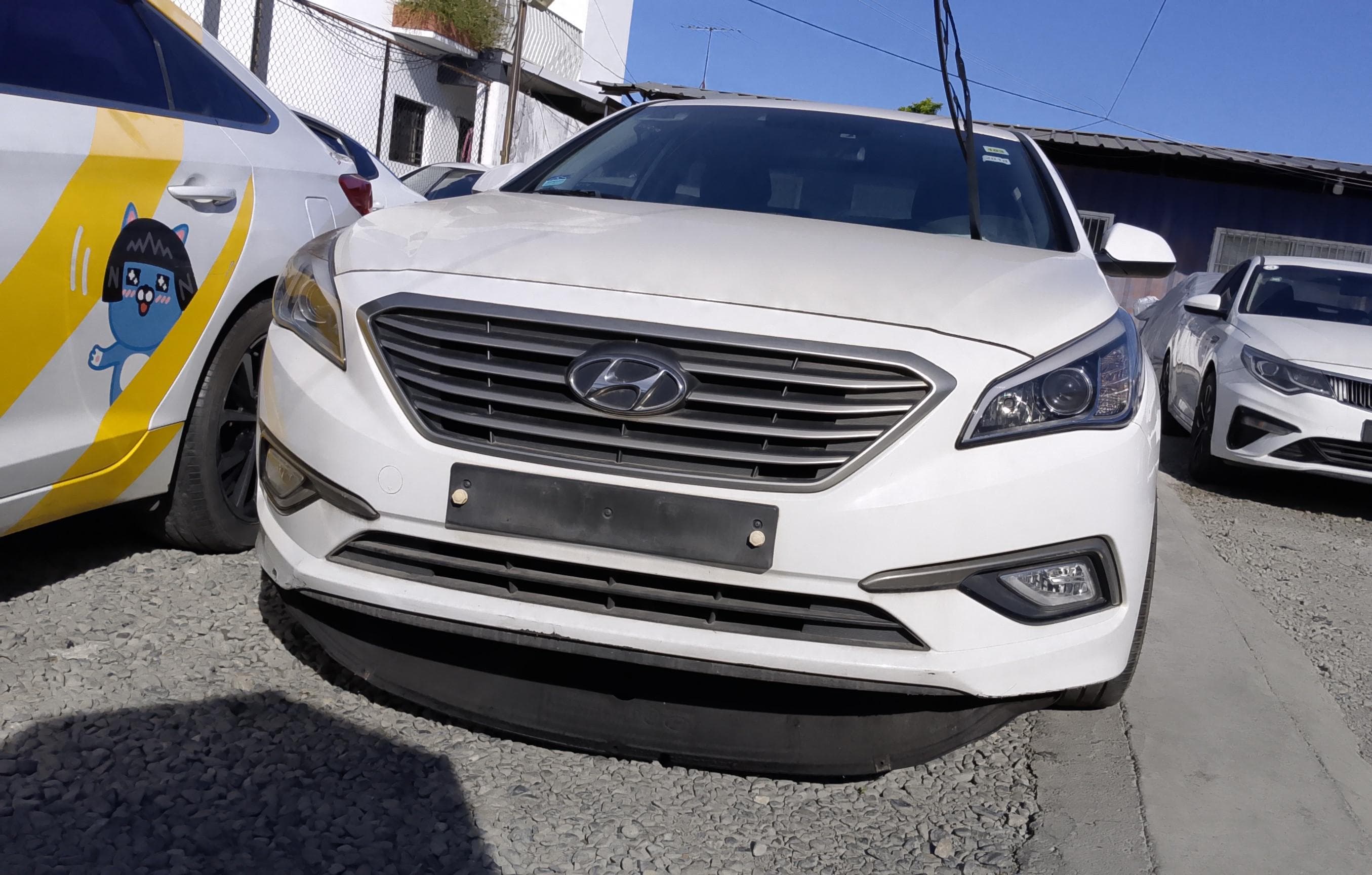 carros - HYUNDAI SONATA LF 2018 BLANCO DESDE: RD$700,100.00 1