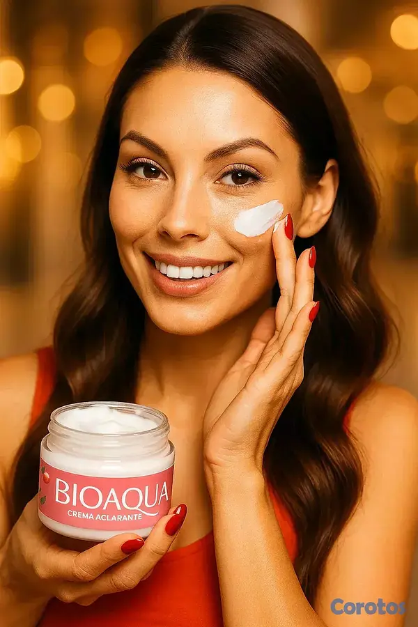 Salud y Equipamiento Médico - BIOAQUA Crema Aclarante Facial | Piel Luminosa | R 4