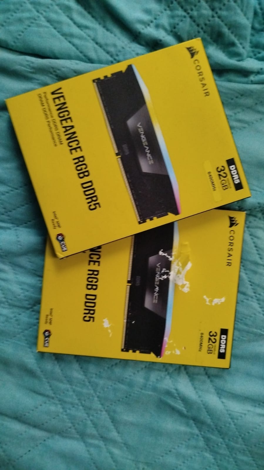 computadoras y laptops - Memoria Ram Corsair Vengeance RGB DDR5 64 GB