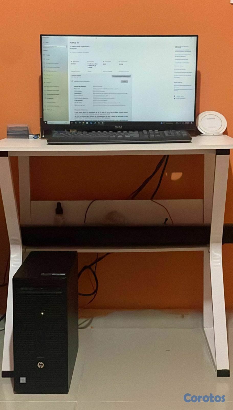 computadoras y laptops - HP prodesk 400 G3 mt i7-6700 torre gamer 1