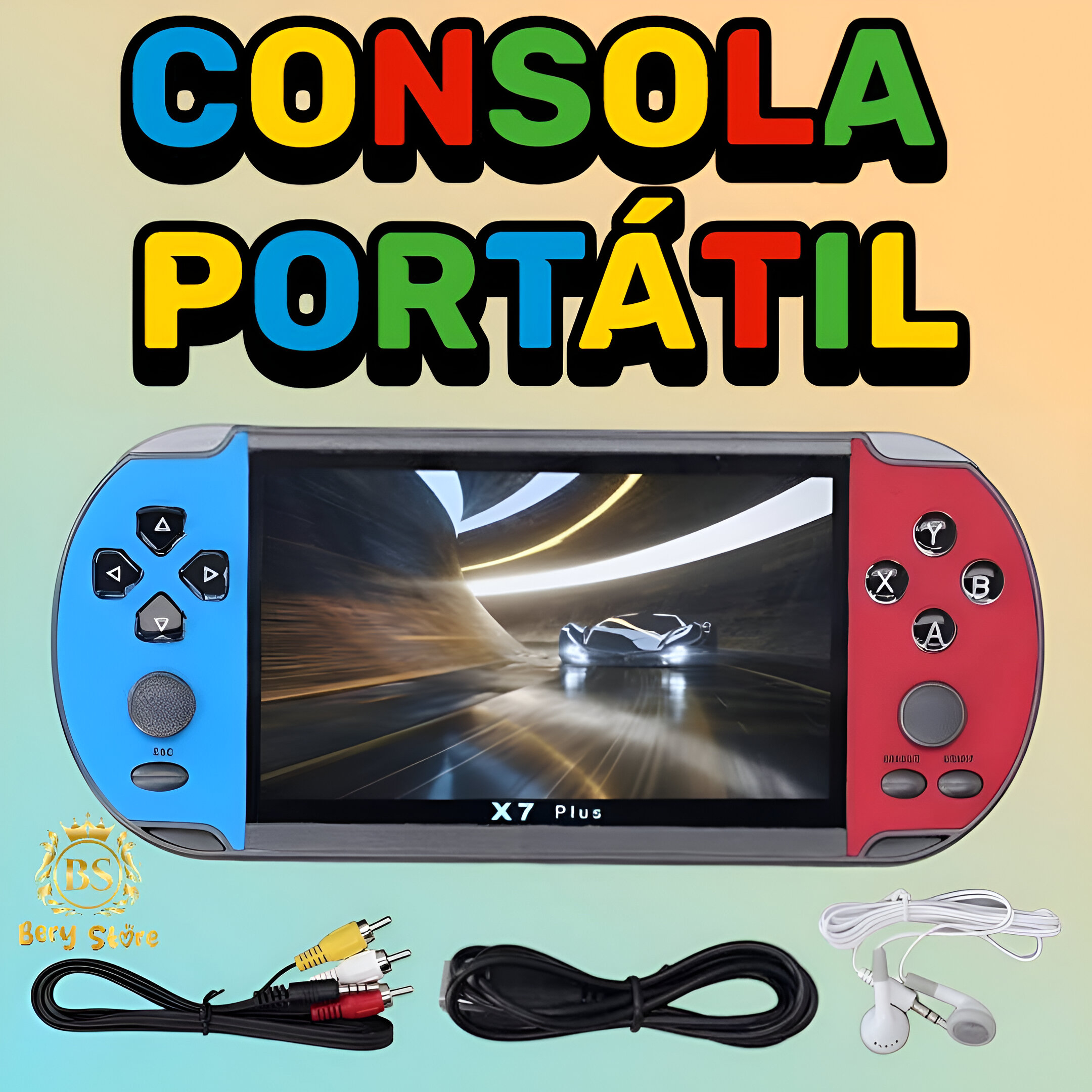 consolas y videojuegos - 🎀 CONSOLA DE VIDEOJUEGOS PORTATIL MP5 Y X7 | CONSOLA PORTATIL | CONSOLA RETRO | 6
