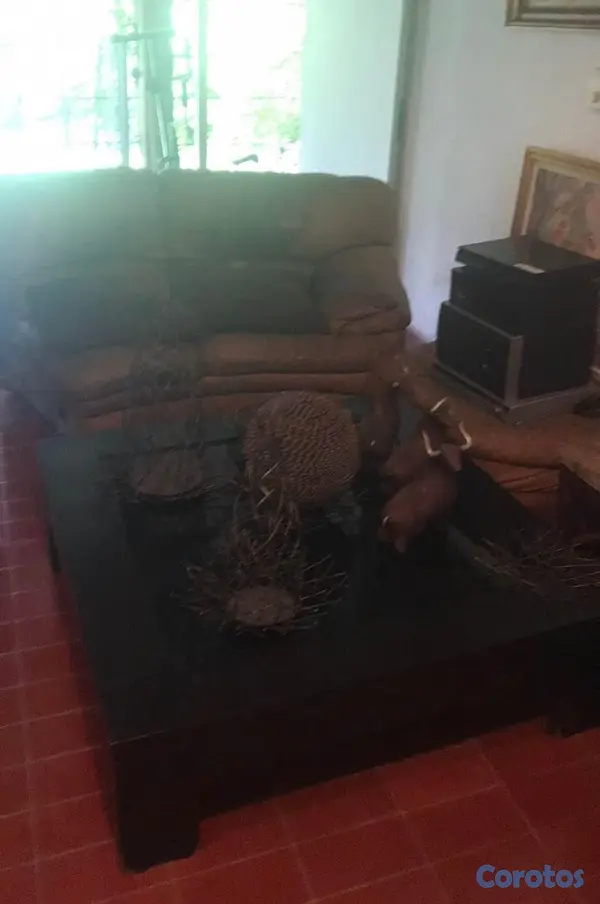 muebles y colchones - Muebles, juego sofá y comedor caoba 8 sillas en  2