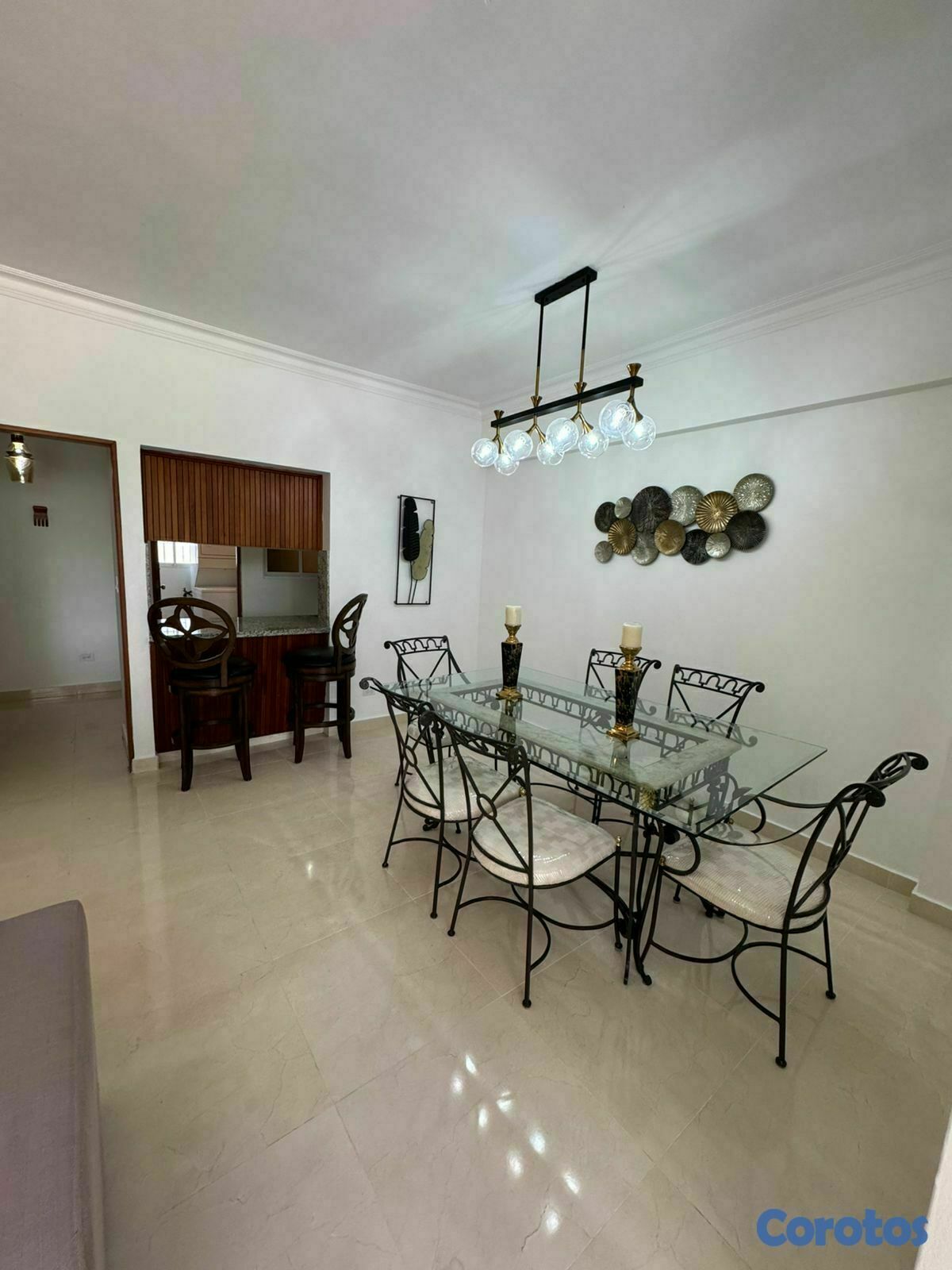 apartamentos - RENTO Apartamento Amueblado En Piantini COD:PD536 9