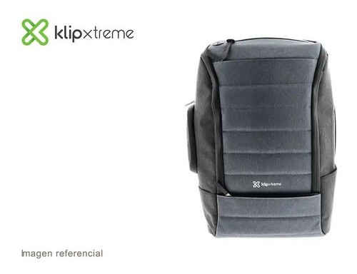 computadoras y laptops - BULTO DE NOTEBOOK KLIPX KRUISER 15.6" TIPO MOCHILA, ANTI ROBO, PUERTO DE CARGA  1