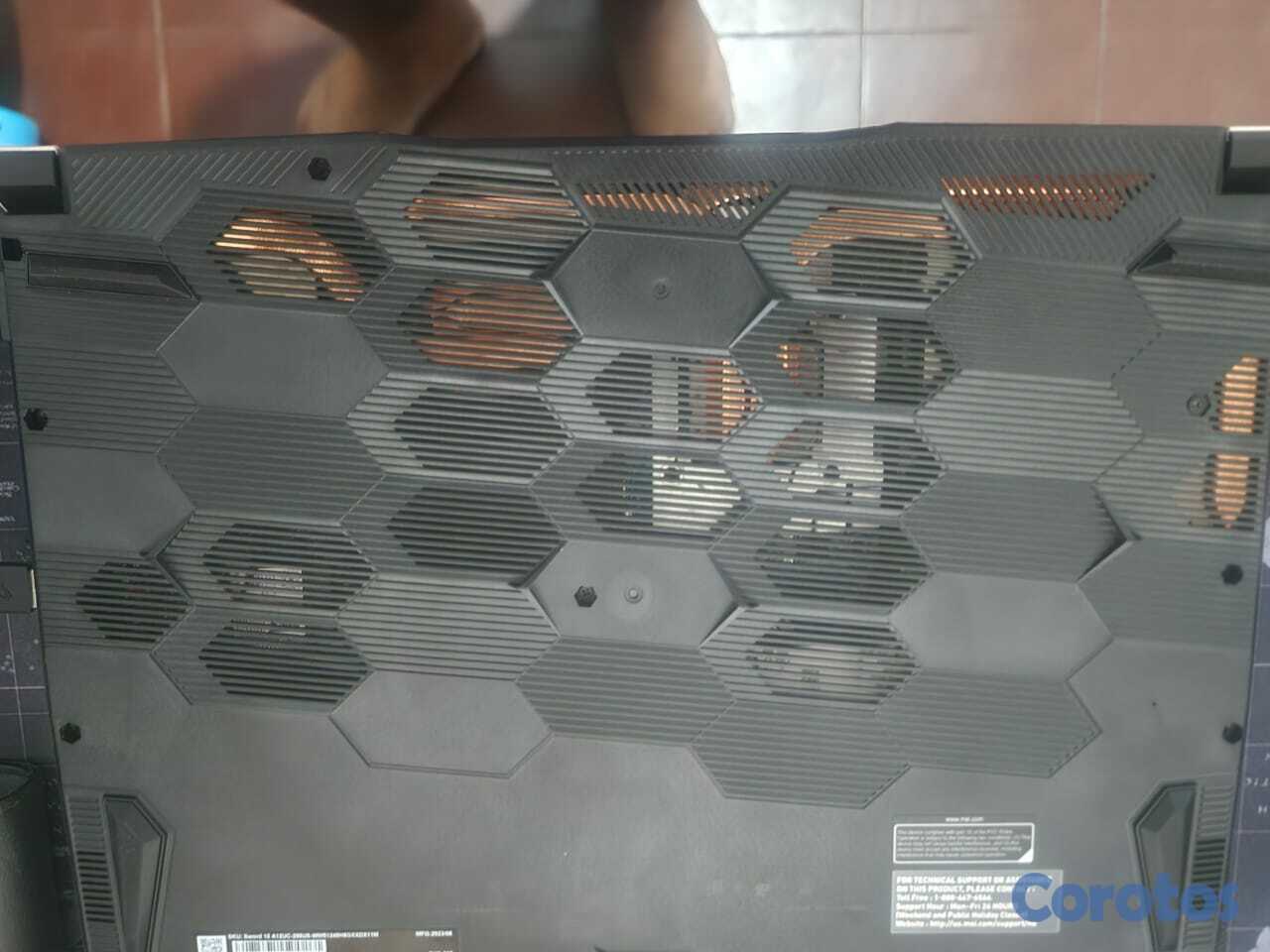 computadoras y laptops - vendo MSI Sword 15 en 41.000 4