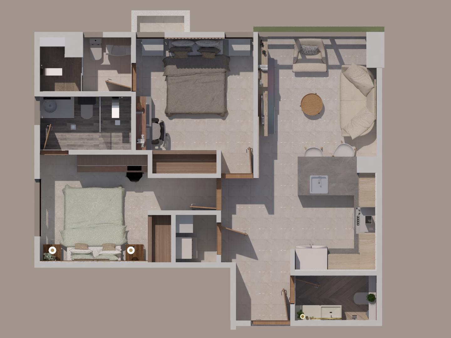 apartamentos - TORRE DE MODERNOS APTOS EN RENACIMIENTO 8