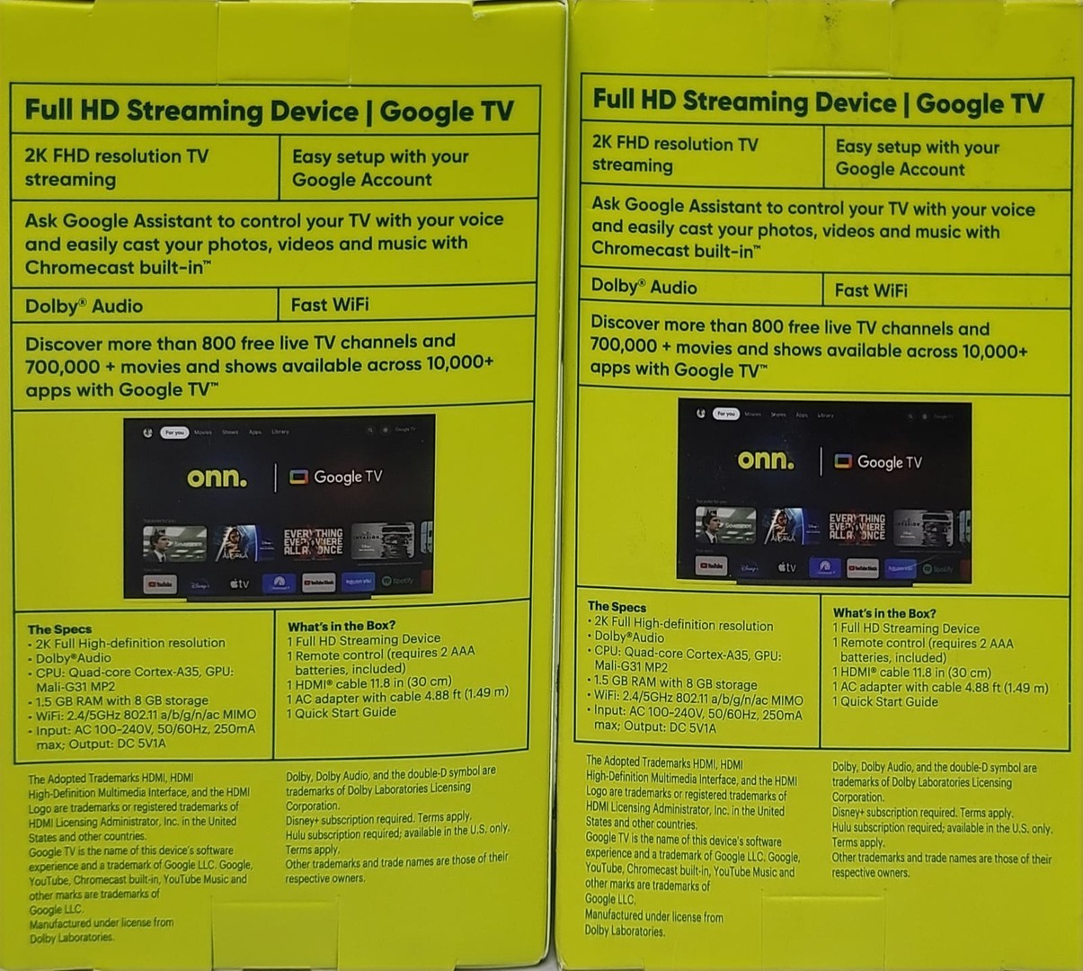 otros electronicos - Smart Tv  ANDROID, GOOGLE TV  9