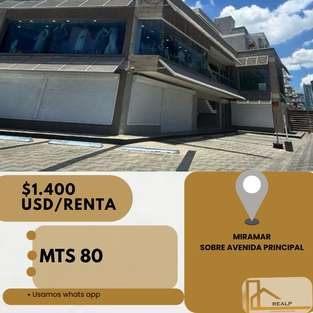 oficinas y locales comerciales - se alquila local