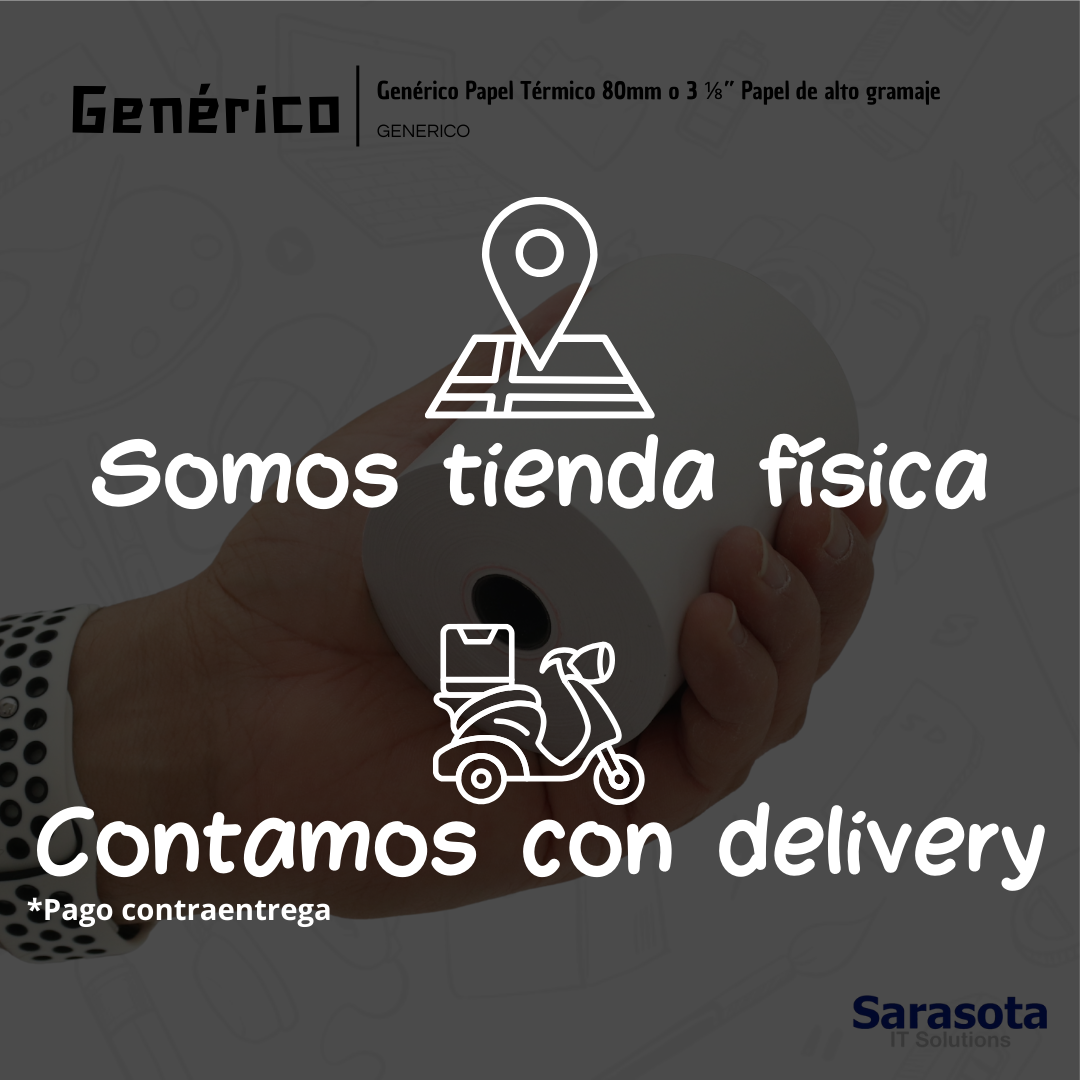 accesorios para electronica - Papel térmico para impresoras o puntos de venta 1