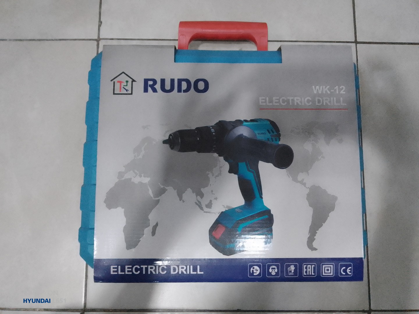herramientas, jardines y exterior - Taladro inalambrico WK12 con madril 1/2 con baterias de 12v 0