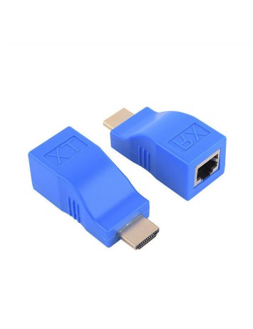 accesorios para electronica - Extensor HDMI Por cable Cat-5e/6 1