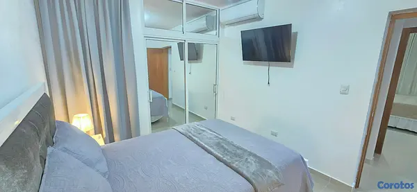 apartamentos - rento 2do piso amueblado dorado 1ro santiago  3