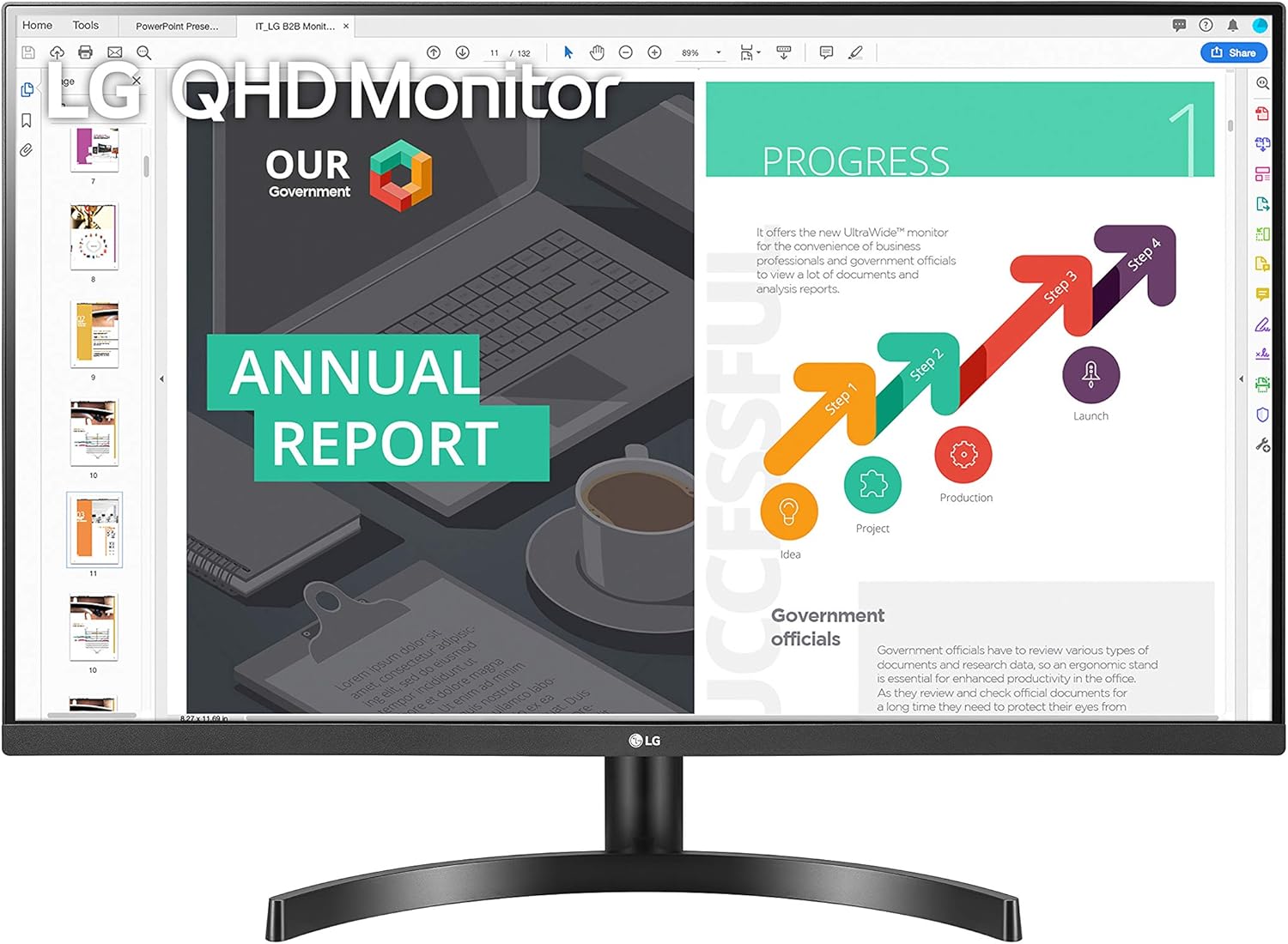computadoras y laptops - LG QHD 32QN600-B - Monitor de computadora de 32 0