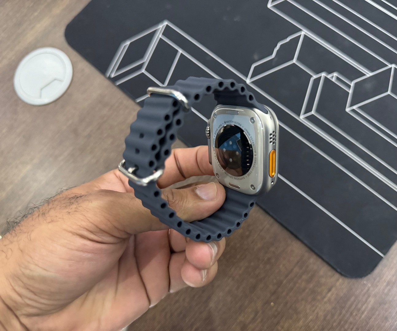 accesorios para electronica - Apple Watch ULTRA 49mm Titanium Case Como Nuevo, RD$ 29,500 NEG  1