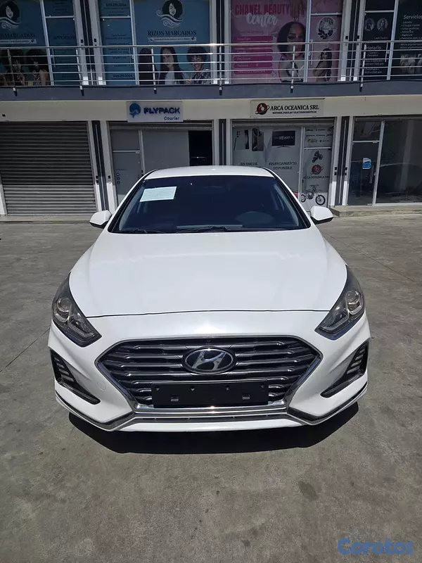 carros - HYUNDAI SONATA NEW RISE 2018 BLANCO GASOLINA 5