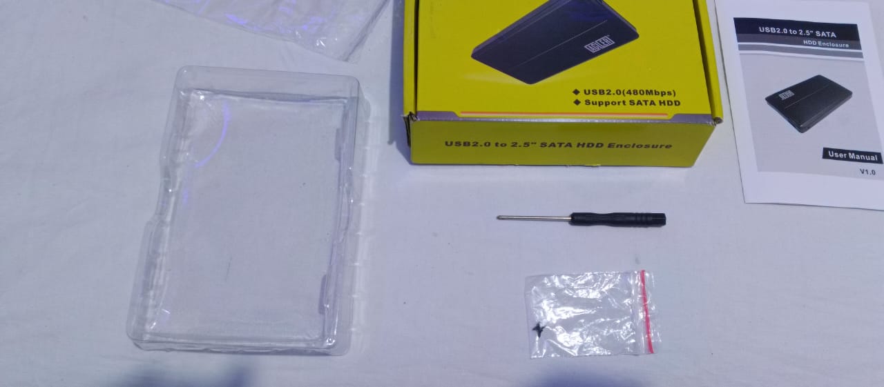 accesorios para electronica - Enclosure para Disco Duro o SSD 2.5 2