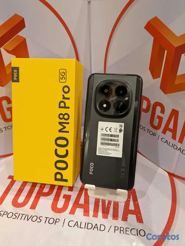 celulares y tabletas - POCO M8 PRO 5G, 8GB RAM 256GB ROM 4