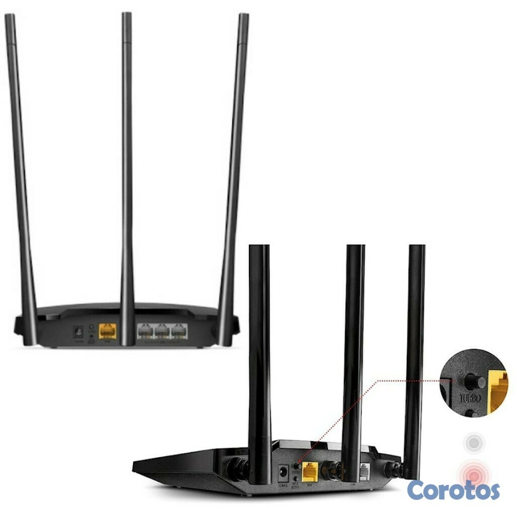 accesorios para electronica - Router inalámbrico N de alta potencia de 300Mbps Mercusys
 4