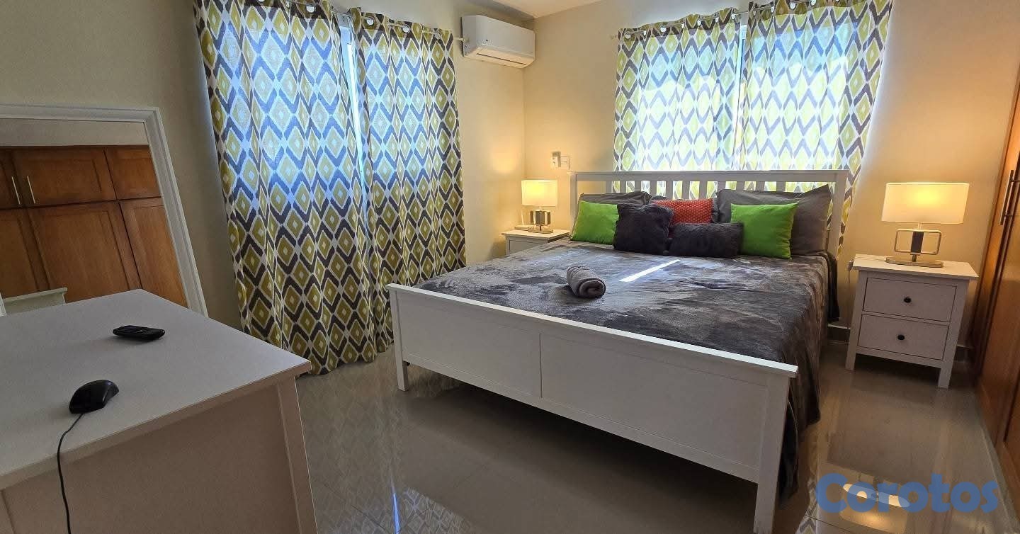 apartamentos - 6to piso amueblado Airbnb en villa olga con piscina y seguridad 24h  1