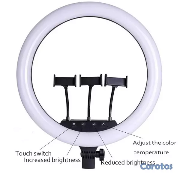 otros electronicos - Aro de Luz 18 pulgadas Iluminación Profesional de  4