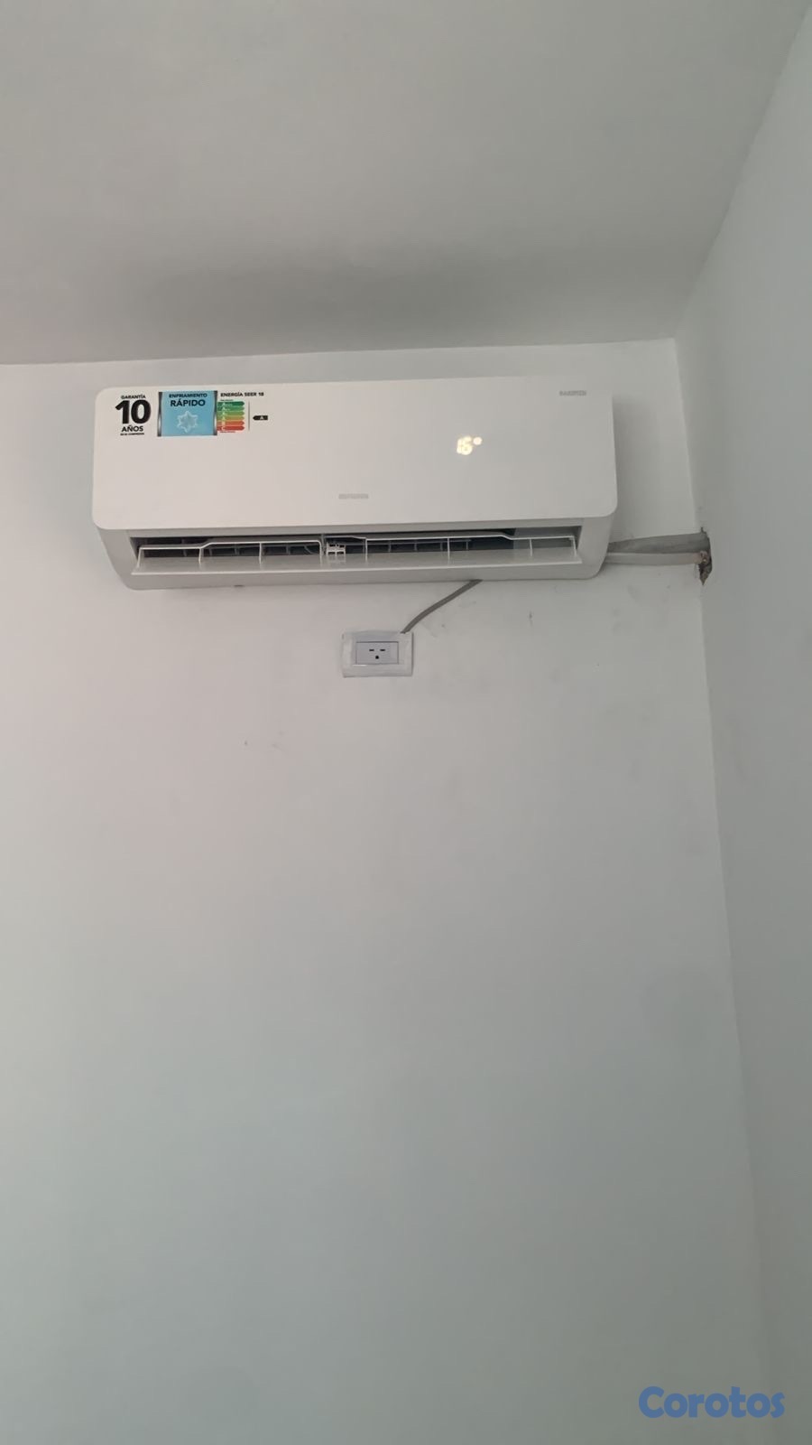 aires acondicionados y abanicos - aire 12mil btu seer 18  1