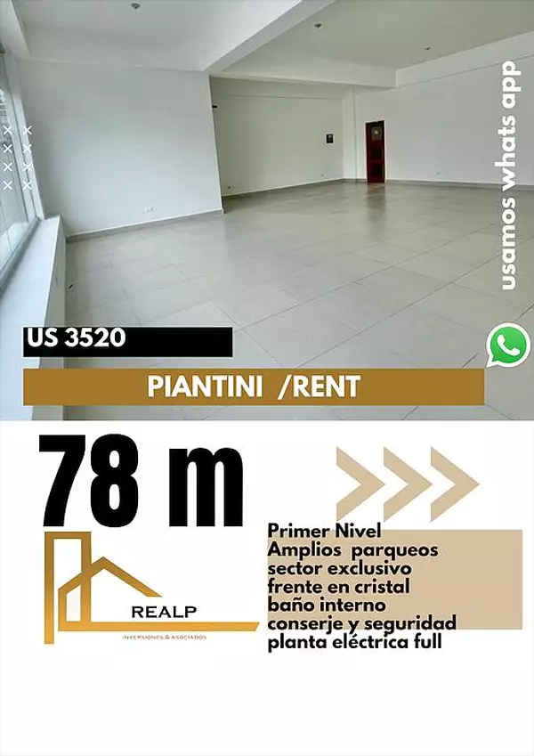 oficinas y locales comerciales - Local Piantini primer nivel 1