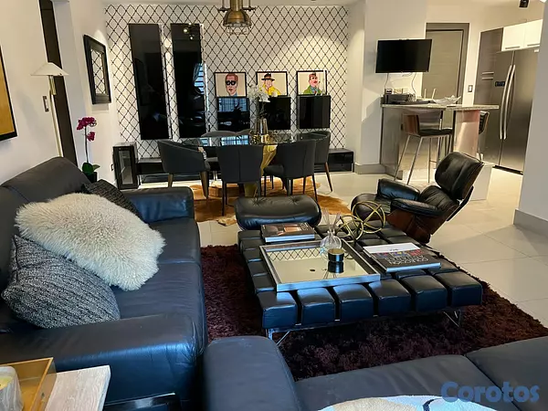 apartamentos - Apartamento Alquiler Piantini Amueblado UNA Habita 5
