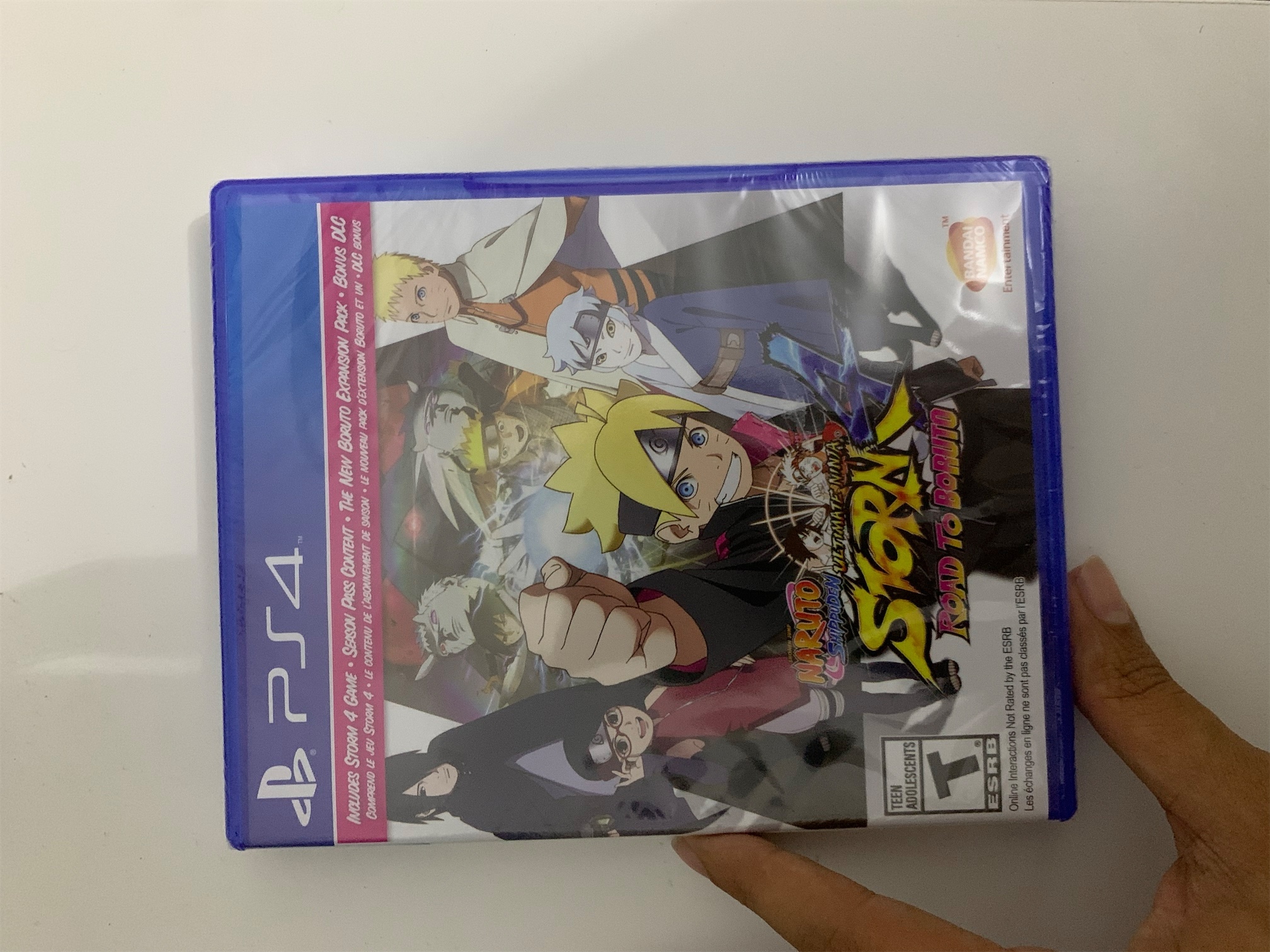 consolas y videojuegos - Naruto storm 4 roa boruto para ps4 “sellado nuevo
