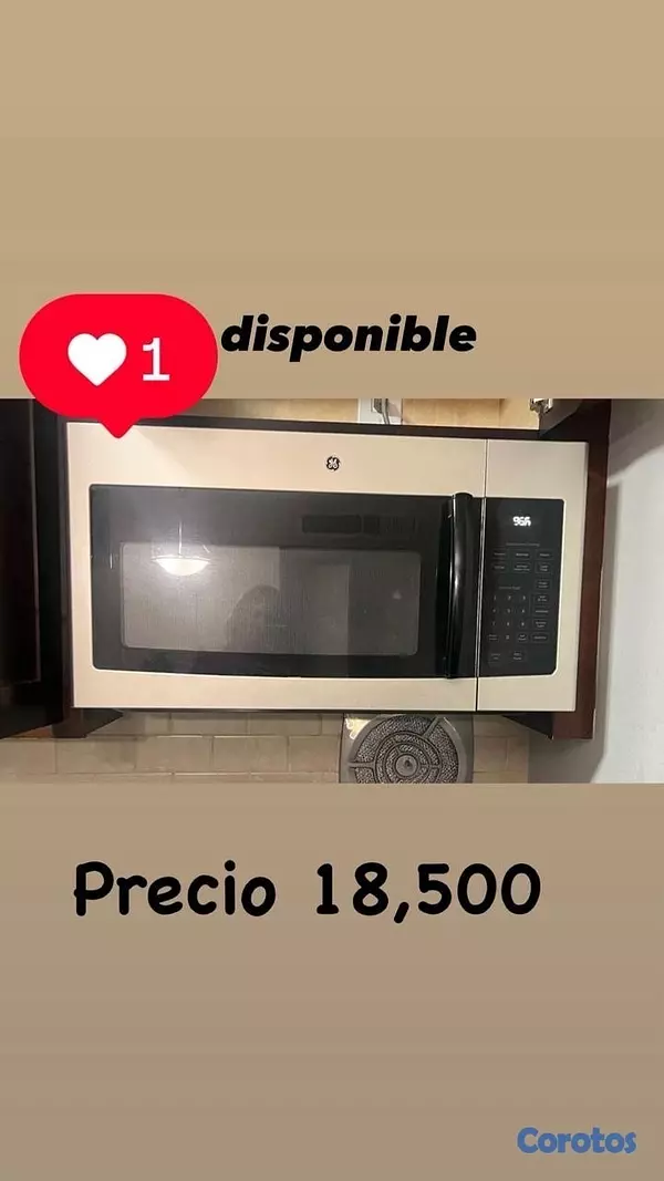 cocina - Microondas con extractor de Grasa 
