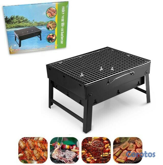 herramientas, jardines y exterior - Mini BBQ, parrilla portatil de carbon. 1