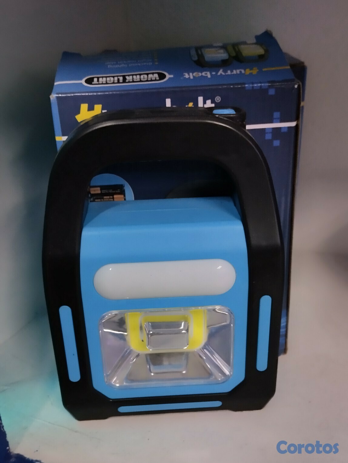 herramientas, jardines y exterior - Lámpara recargable de doble todo.