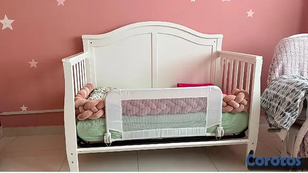 muebles - cuna con colchón  9