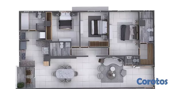 penthouses - Pethouse en el Millon con facilidades de pago 2