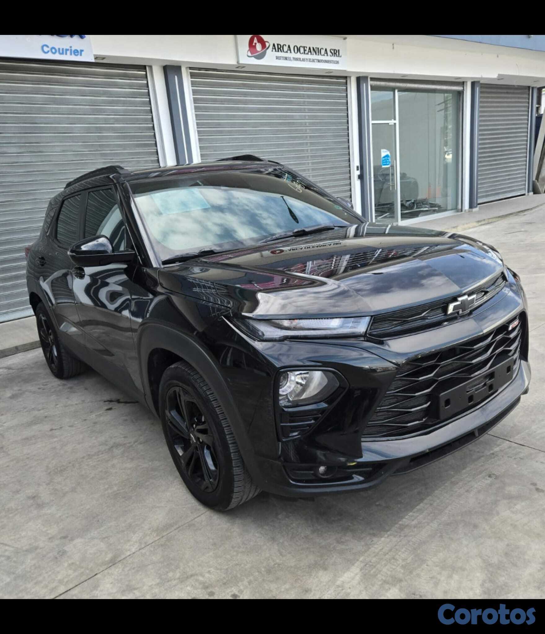 jeepetas y camionetas - CHEVROLET TRAILBLAZER 2022 NEGRO GASOLINA 7