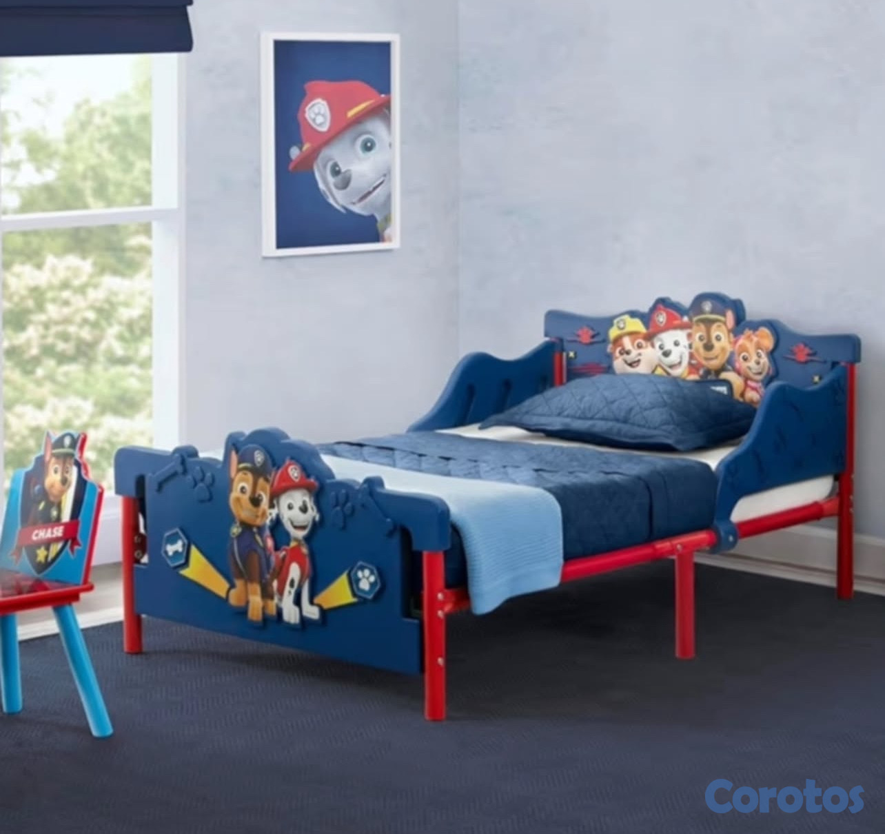 muebles - Cama para niños y niñas de 1-6 años medidas  29x54 “ Nuevas INCLUYE COLCHÓN  7