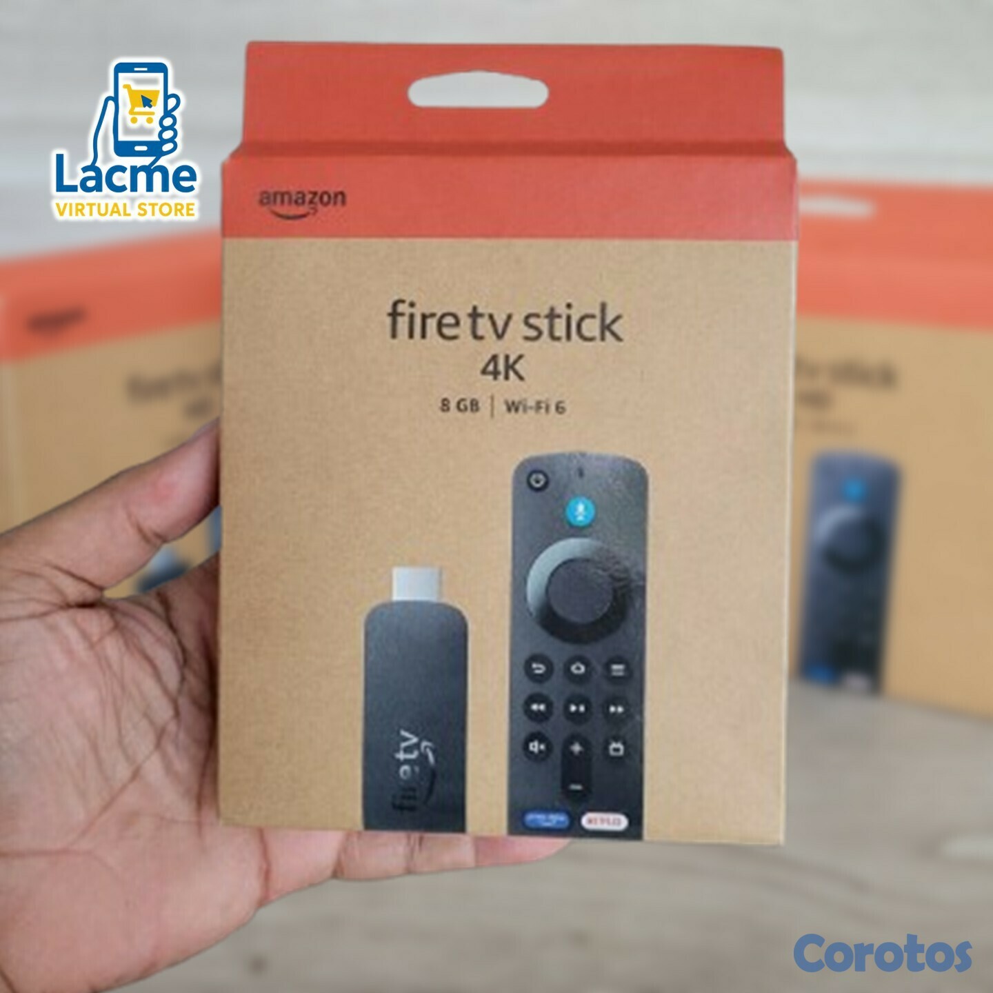 otros electronicos - Amazon Fire TV Stick 4K (2da Generación) 1