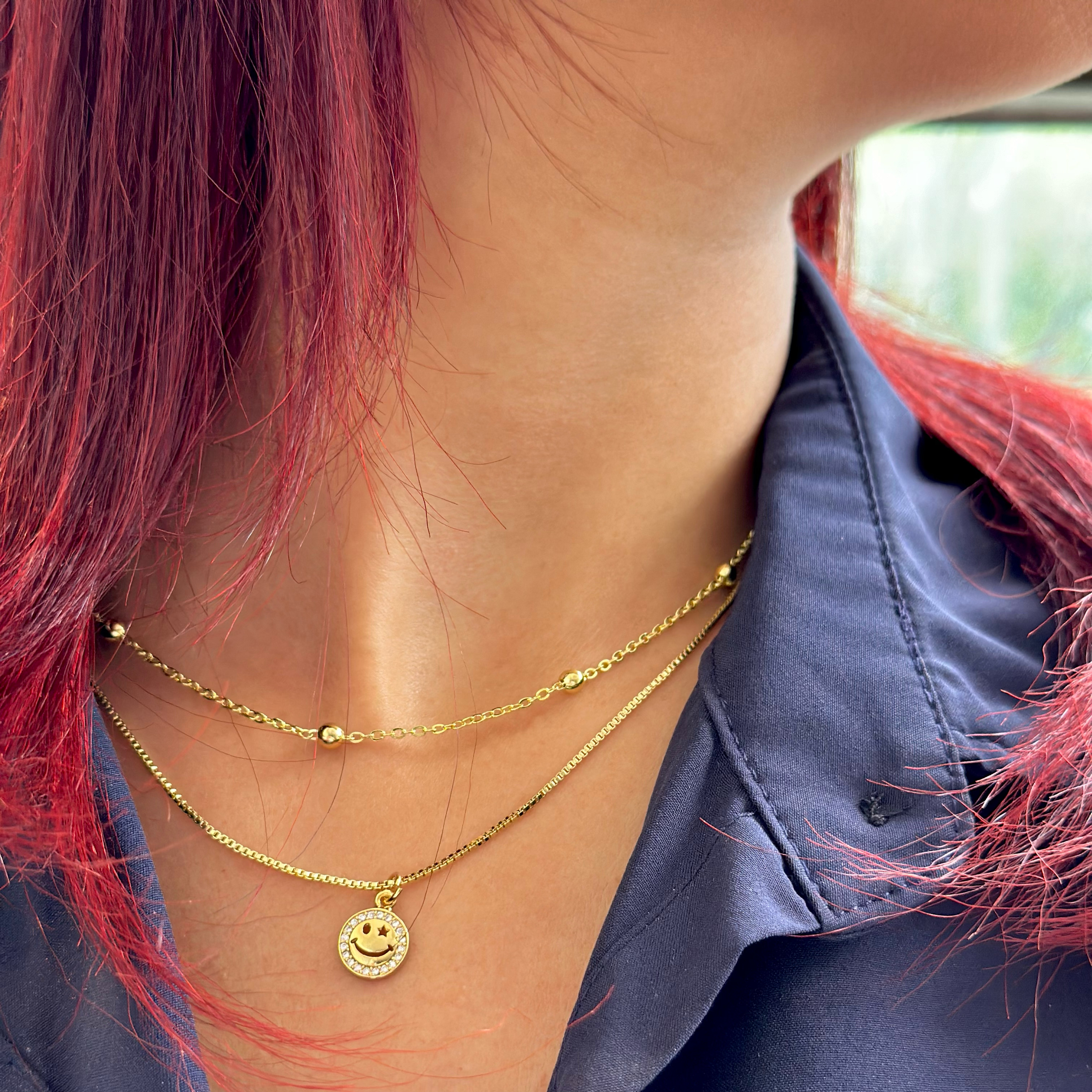 joyas, relojes y accesorios - Collares estilo moderno, en material acero inoxidable con baño en rodio 