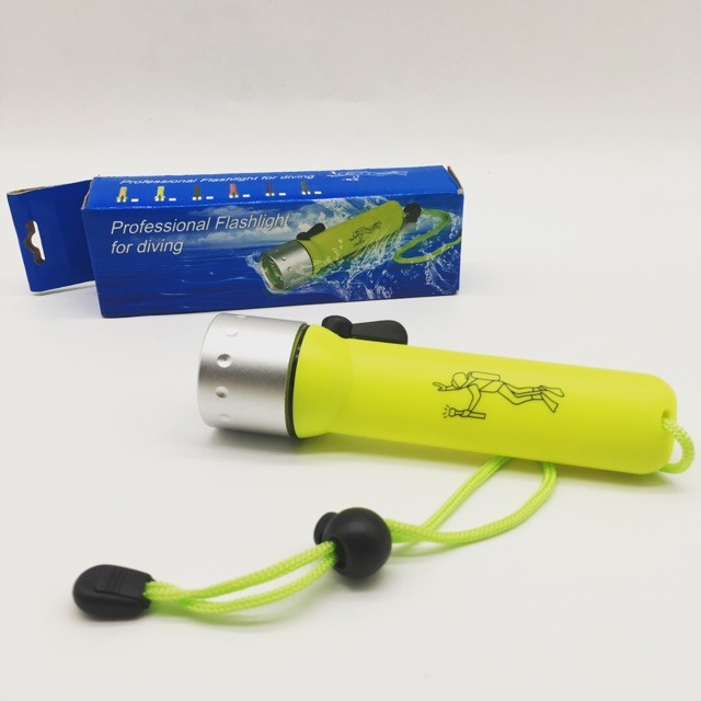 Artículos Deportivos - Linterna foco de buceo sumergible waterproof bajo el agua LUZ LED BRILLANTE 1