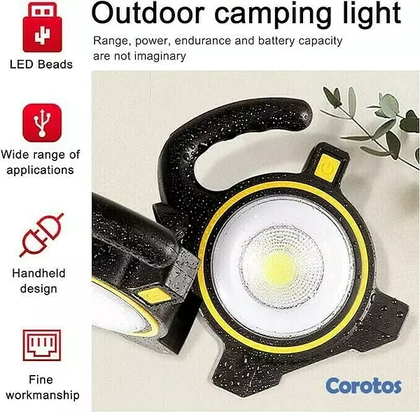 herramientas, jardines y exterior - LUZ RECARGABLE COB WORK LIGHTS JG-JZJ838 1