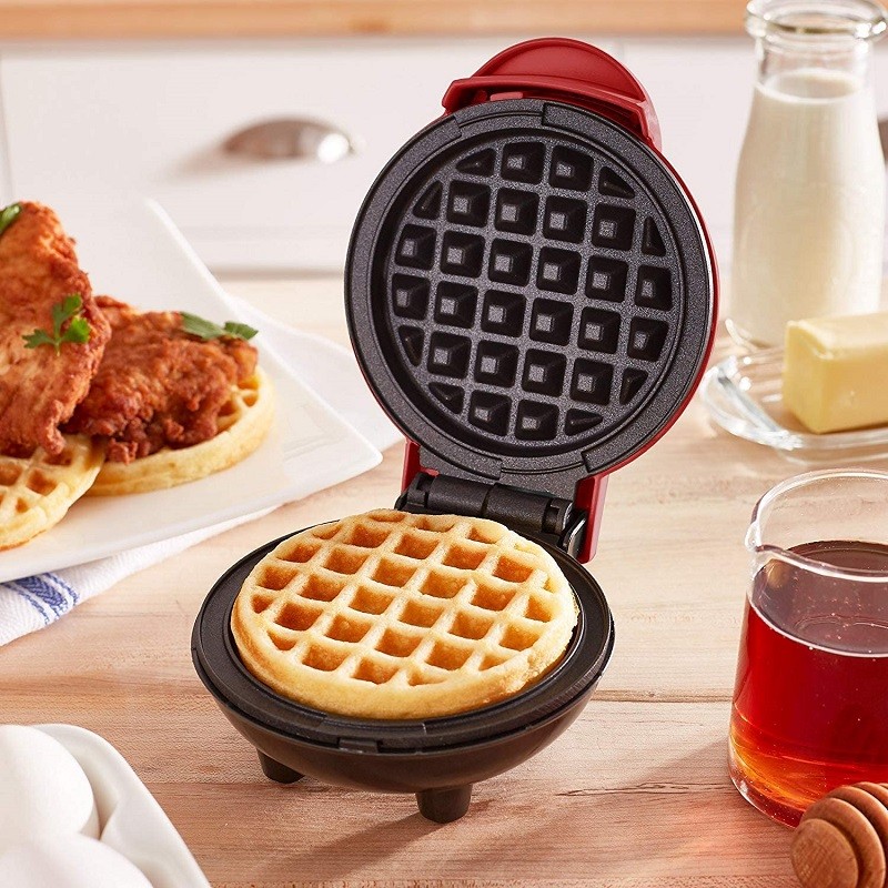 electrodomesticos - Mini Waflera panquecas pancakes wafles wafflera antiadherente 3
