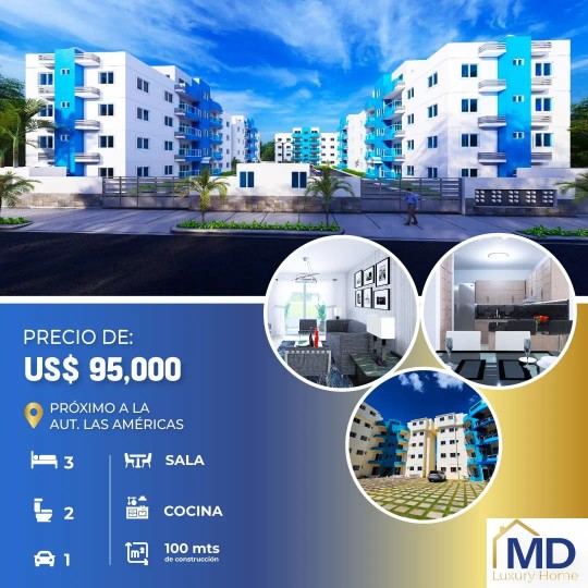 apartamentos - Ventas de Apartamentos ubicados en Las Américas.