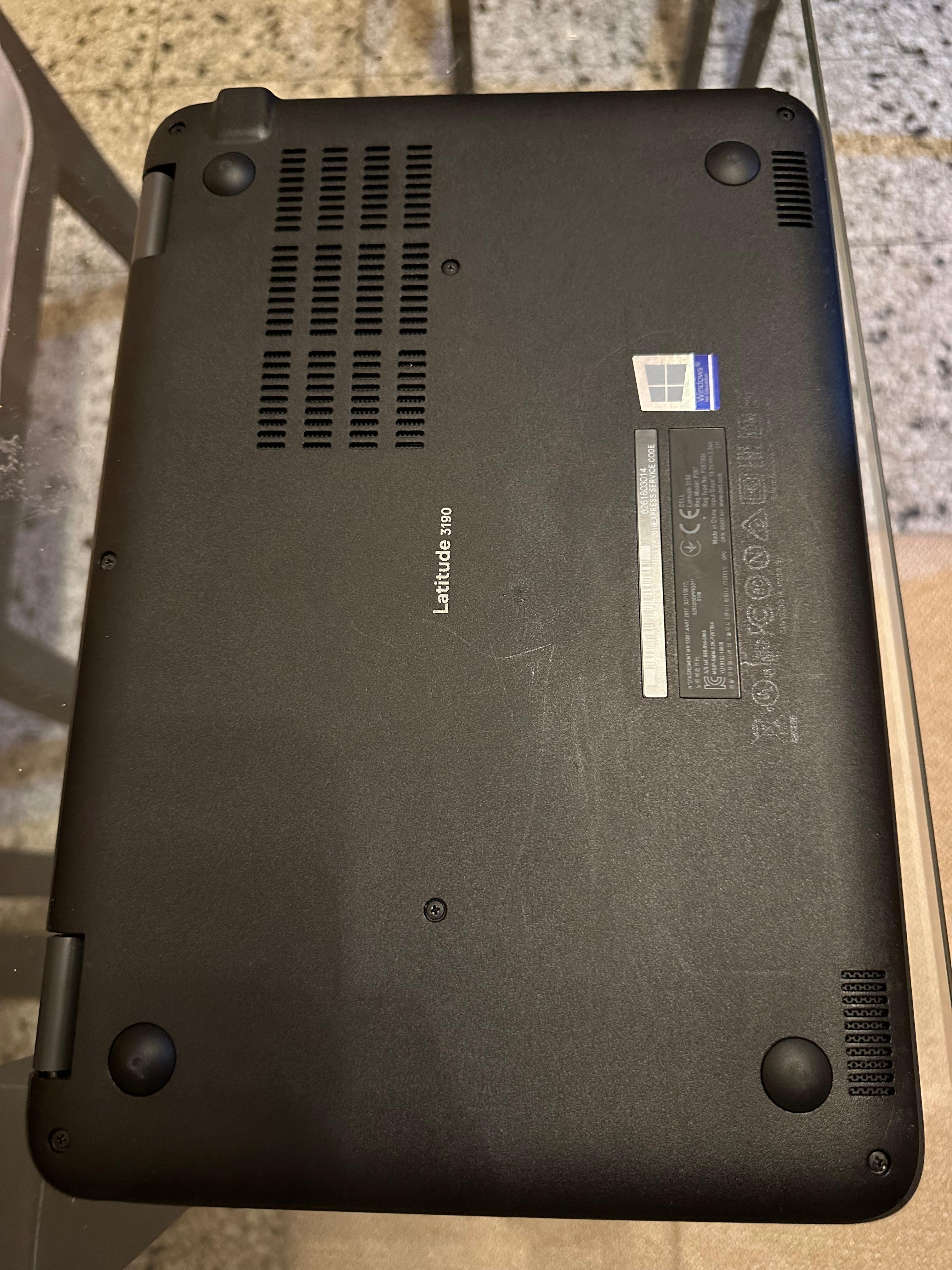 computadoras y laptops - Laptop SSD – Dell Latitude 3190 ideal para clases 6