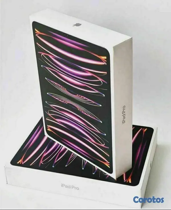 computadoras y laptops - Apple iPad Pro 2022, pant 12,9", Chip M2, 6th gen, 1TB SSD, CAMARA 12 Mp, Nueva 3