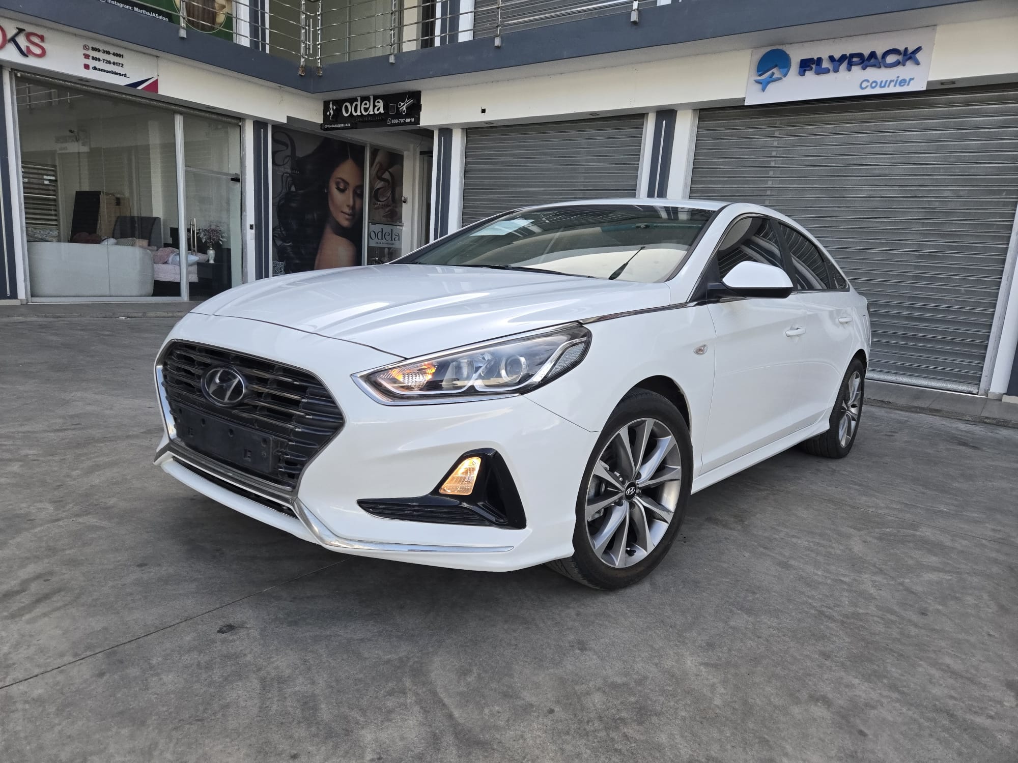 carros - HYUNDAI SONATA NEW RISE 2019 BLANCO 0