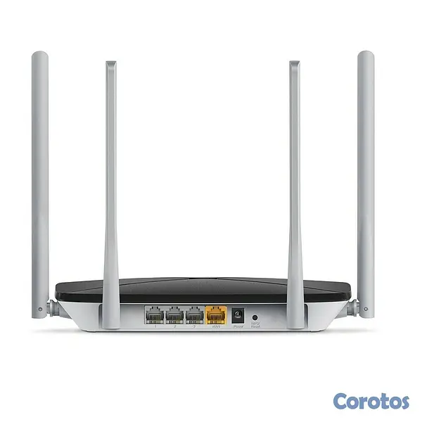 computadoras y laptops - ROUTER MERCUSYS AC12 AC1200, 4 ANTENAS 5GHZ, 867Mbps 2
